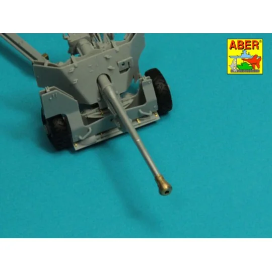 Barrel for 6 pdr Mk.IV (57mm) A/T Gun with ball muzzle brake, 1/35 ...