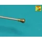 Barrel for 6 pdr Mk.IV (57mm) A/T Gun with ball muzzle brake, 1/35 ...