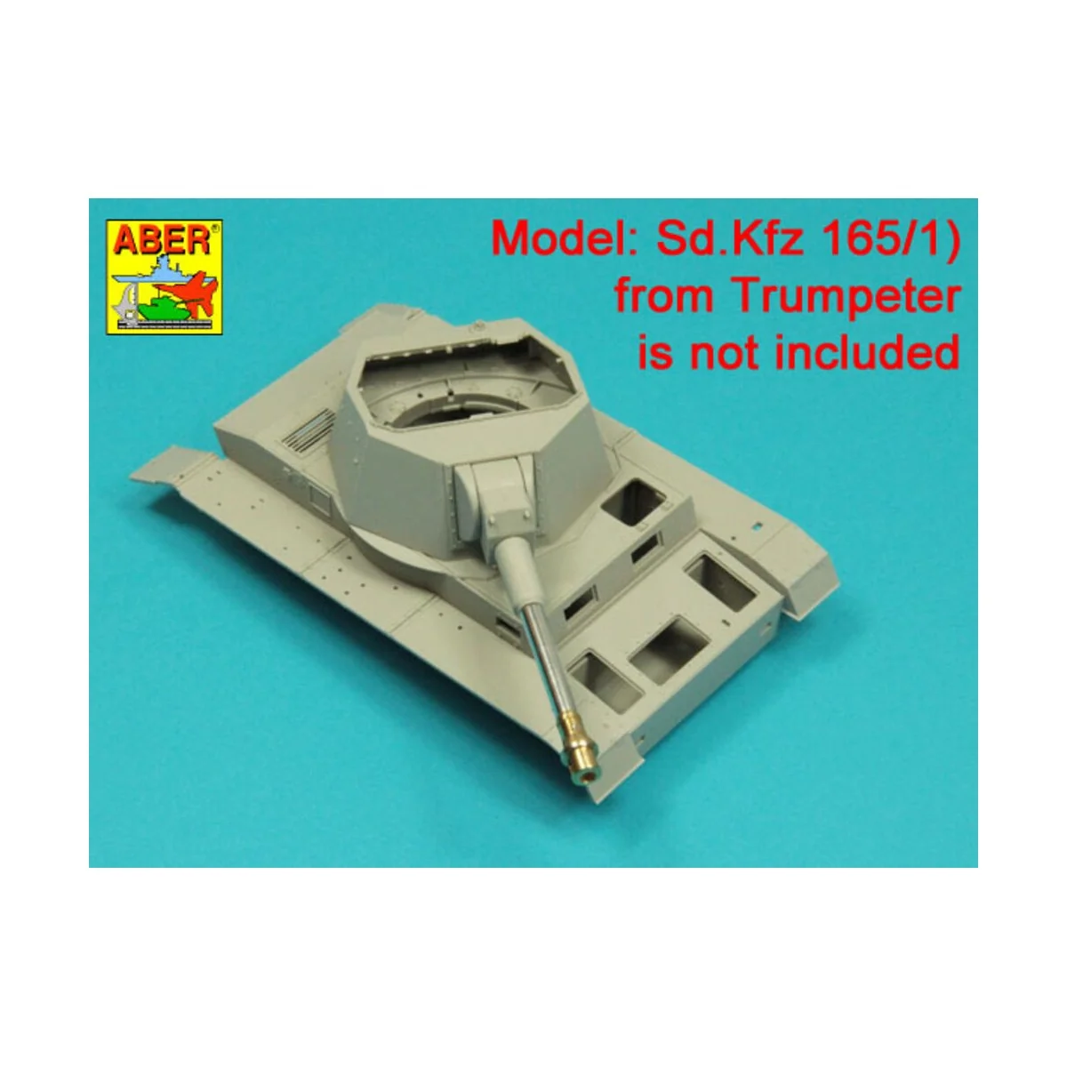 Germ. 10, 5 cm L/28 Barrel for Pz.Sfl.IVb or Heuschrecke Ivb, 1/35 ...