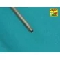 Barrel for 6 pdr Mk.IV (57mm) A/T Gun with ball muzzle brake, 1/35 ...
