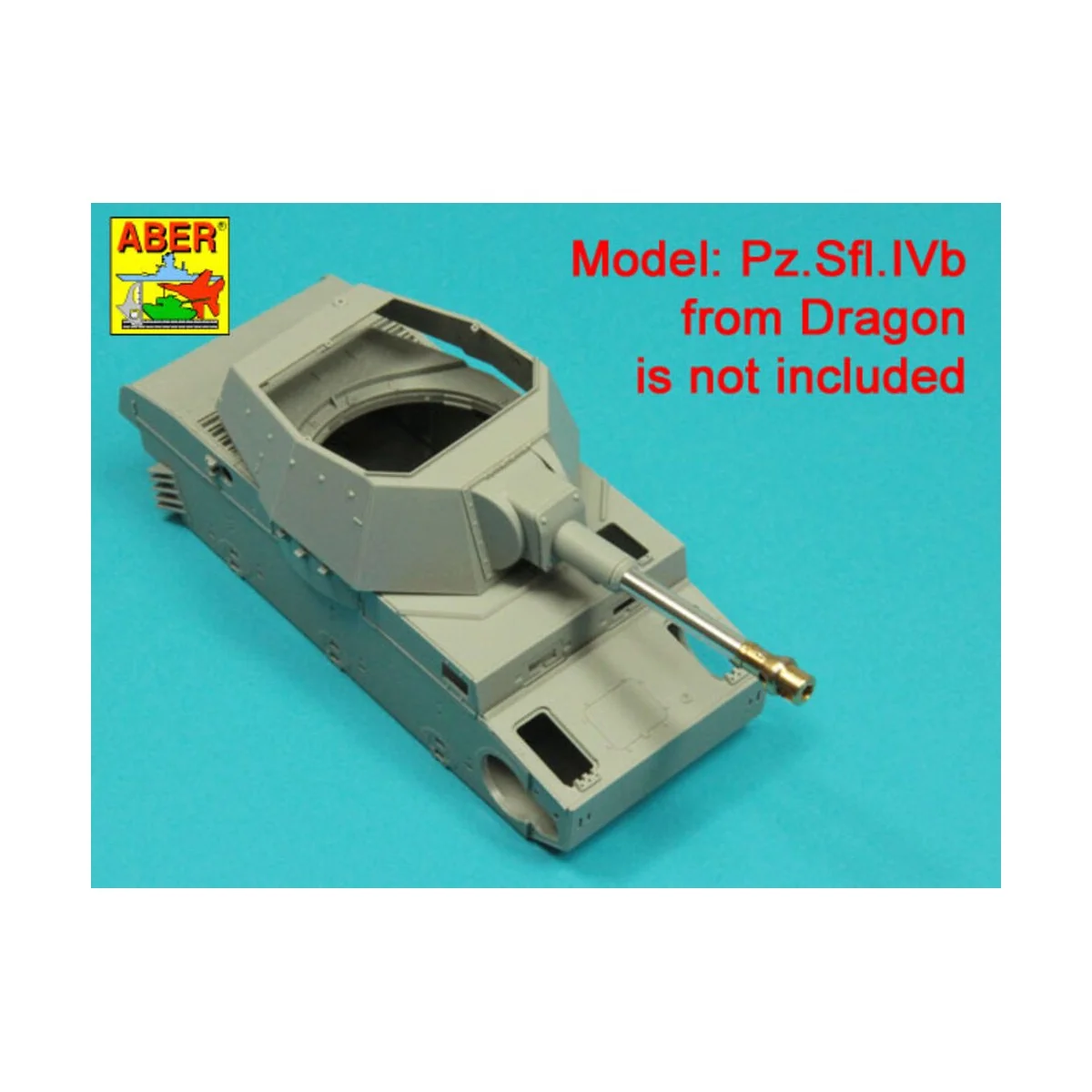 Germ. 10, 5 cm L/28 Barrel for Pz.Sfl.IVb or Heuschrecke Ivb, 1/35 ...