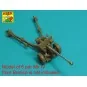 Barrel for 6 pdr Mk.IV (57mm) A/T Gun with ball muzzle brake, 1/35 ...