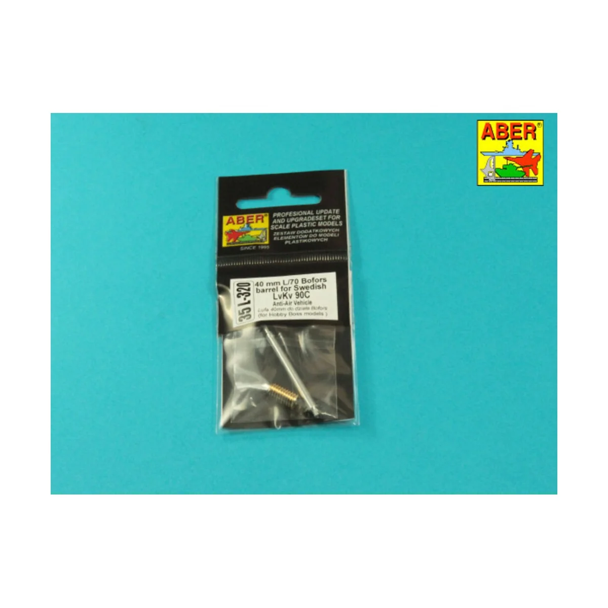 Bofors 40mm L/70 for Swedish LvKv 90C (Hobby Boss), 1/35 - Aber Mod...