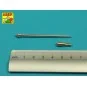 German 5 cm barrel for Flak 41, 1/35 - Aber Models 35 L-319