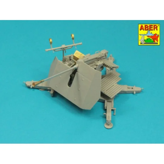 German 5 cm barrel for Flak 41, 1/35 - Aber Models 35 L-319