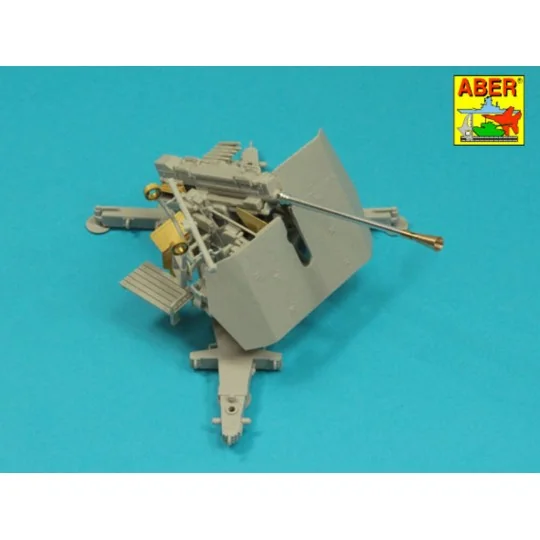 German 5 cm barrel for Flak 41, 1/35 - Aber Models 35 L-319