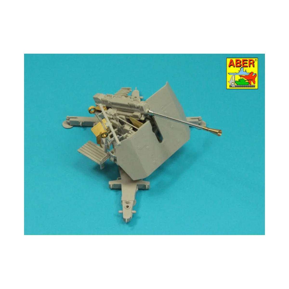 German 5 cm barrel for Flak 41, 1/35 - Aber Models 35 L-319