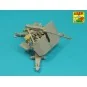 German 5 cm barrel for Flak 41, 1/35 - Aber Models 35 L-319