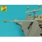 German 5 cm barrel for Flak 41, 1/35 - Aber Models 35 L-319