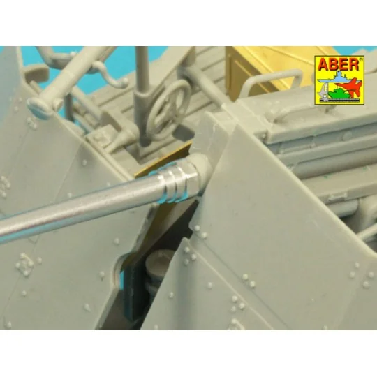 German 5 cm barrel for Flak 41, 1/35 - Aber Models 35 L-319