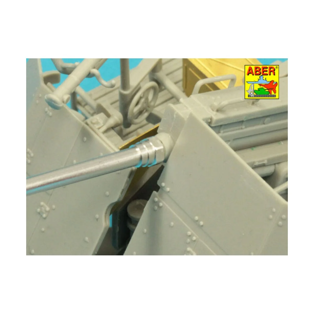 German 5 cm barrel for Flak 41, 1/35 - Aber Models 35 L-319