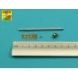 Germ.75mm barrel for KwK40L/43 with single baffle muzzle brake for ...