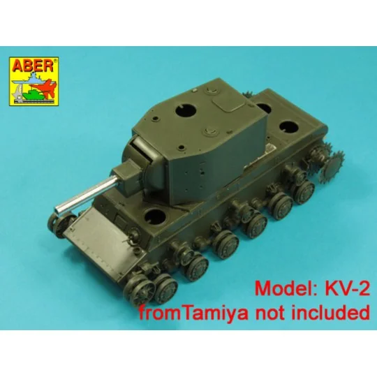 152, 4mm Soviet M-10S barrel for KV-2, 1/35 - Aber Models 35 L-324