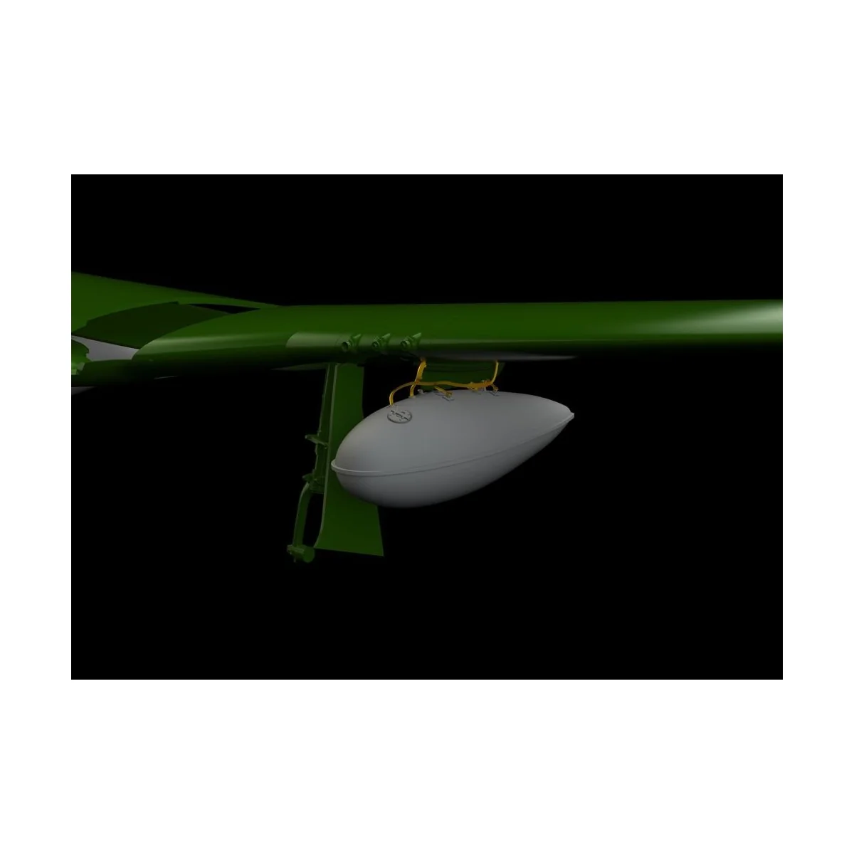 P-51D 75gal drop tanks for Eduard, 1/48 - Eduard Accessories 648571