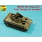 76mm M1A1 Barrel for M18 Helcat U.S. Tank Destroyer, 1/35 - Aber Mo...