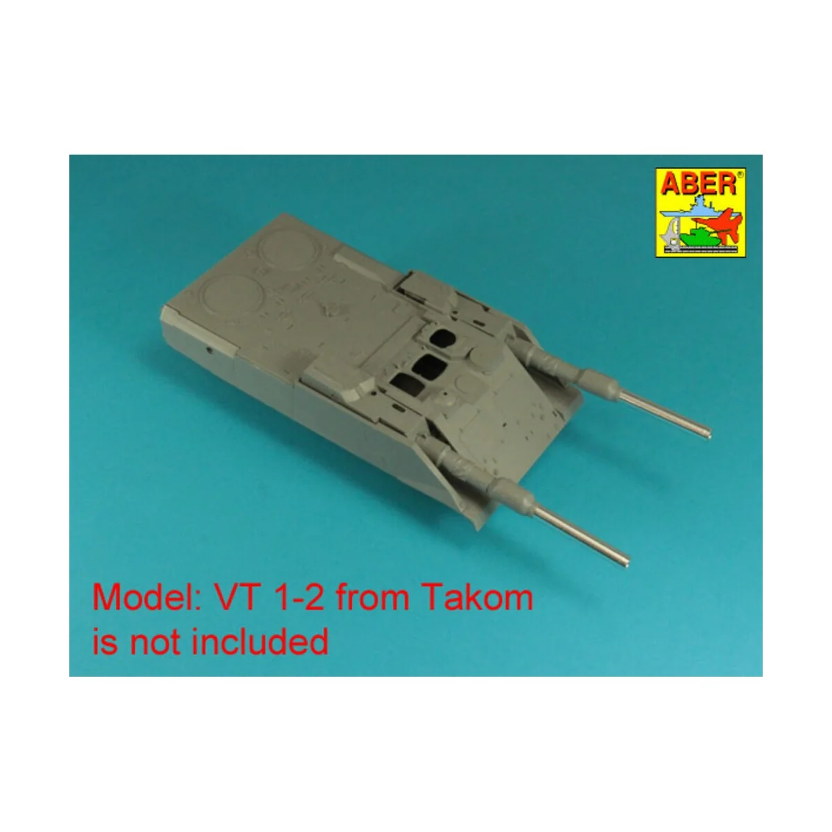 Barrels 120mm for German tank VT 1-2 (Takom), 1/35 - Aber Models 35...