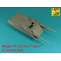Barrels 120mm for German tank VT 1-2 (Takom), 1/35 - Aber Models 35...