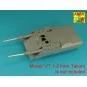 Barrels 120mm for German tank VT 1-2 (Takom), 1/35 - Aber Models 35...
