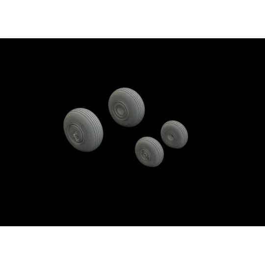 Mi-24V wheels for Zvezda - Eduard Accessories 648573