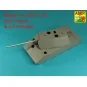 Barrel 15cm German Tank Vk168.01(P) (Takom), 1/35 - Aber Models 35 ...
