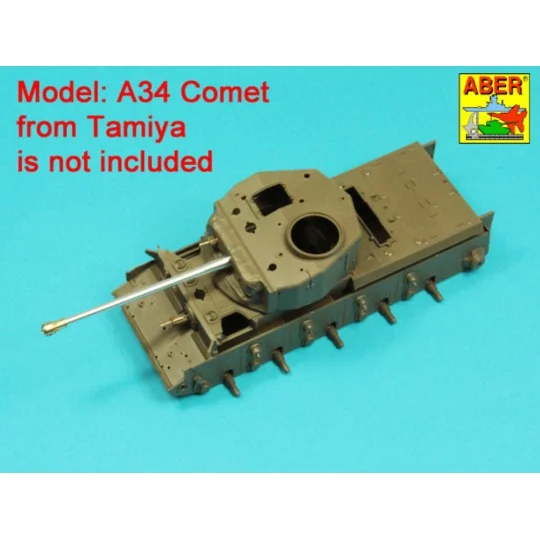 Barrel for British A34 Comet (Tamiya), 1/35 - Aber Models 35 L-332