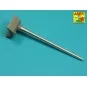 Barrel 128mm KwK 44 L/55 for Typ 204 Mauschen (Takom), 1/35 - Aber ...