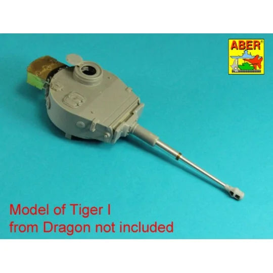 Tiger (, Ausf.E 88mm Barrel without muzzle brake, 1/35 - Aber Model...