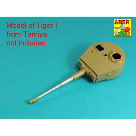 Tiger (, Ausf.E 88mm Barrel without muzzle brake, 1/35 - Aber Model...