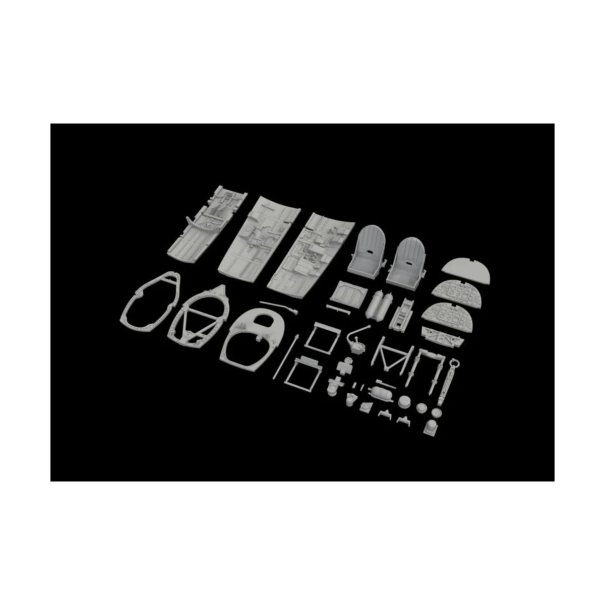 Spitfire Mk.I cockpit for Eduard, 1/48 - Eduard Accessories 648578