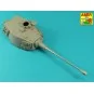 King Tiger, Ausf.B 88mm Barrel without muzzle brake, 1/35 - Aber Mo...