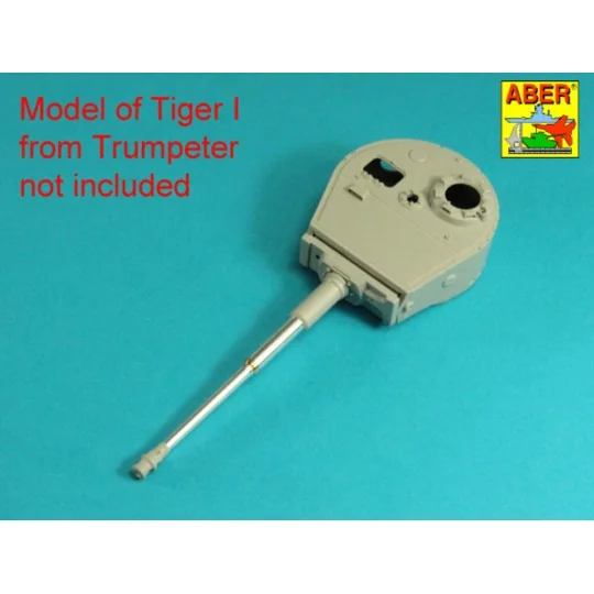 Tiger (, Ausf.E 88mm Barrel without muzzle brake, 1/35 - Aber Model...
