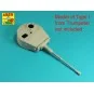 Tiger (, Ausf.E 88mm Barrel without muzzle brake, 1/35 - Aber Model...