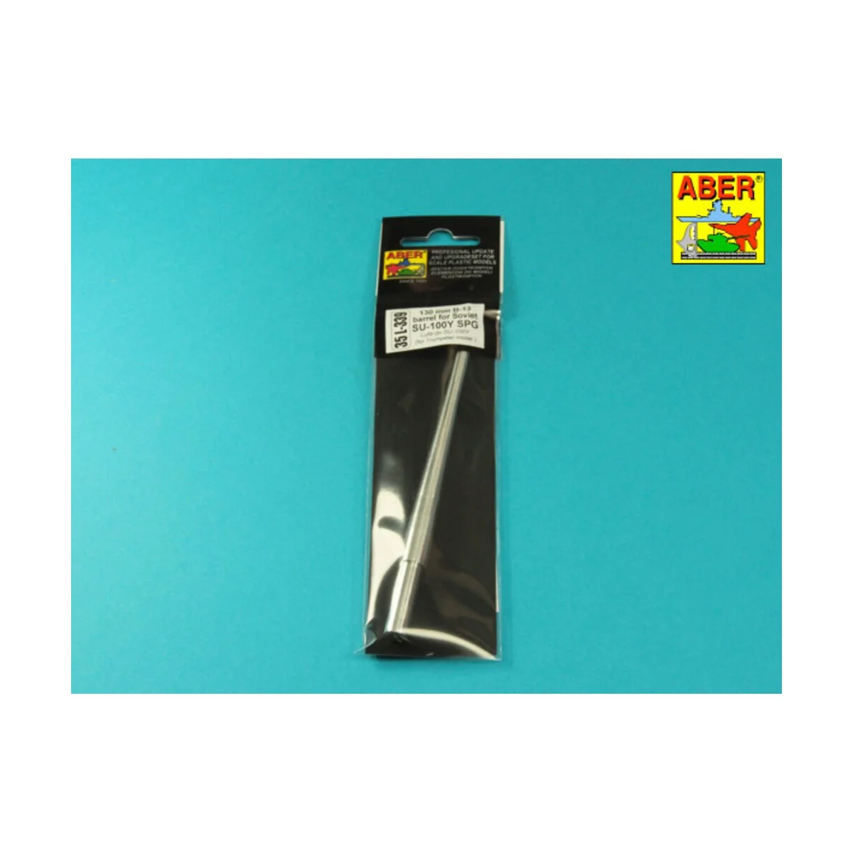 130mm Soviet B-13 barrel for SU-100Y SPG (Trumpeter), 1/35 - Aber M...