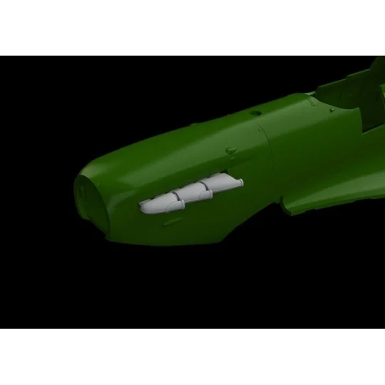 Spitfire Mk.I exhaust stacks for Eduard, 1/48 - Eduard Accessories ...