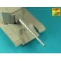 130mm Soviet B-13 barrel for SU-100Y SPG (Trumpeter), 1/35 - Aber M...
