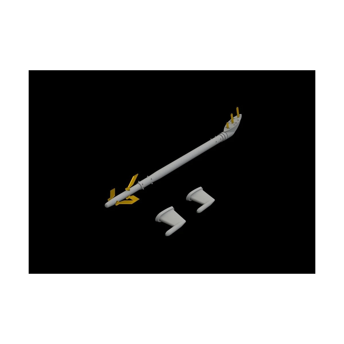 Mi-24V/VP Pitot tubes for Zvezda, 1/48 - Eduard Accessories 648585