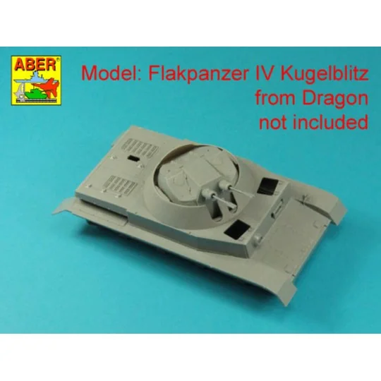 German 3CM Flak 103 two barrels for Kugelblitz tanks, 1/35 - Aber M...