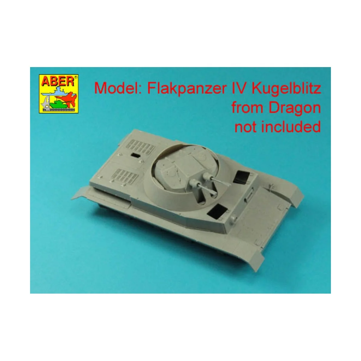 German 3CM Flak 103 two barrels for Kugelblitz tanks, 1/35 - Aber M...