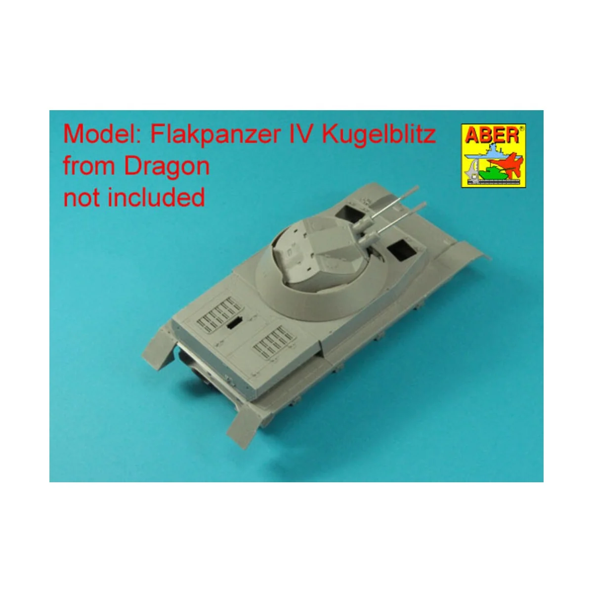 German 3CM Flak 103 two barrels for Kugelblitz tanks, 1/35 - Aber M...