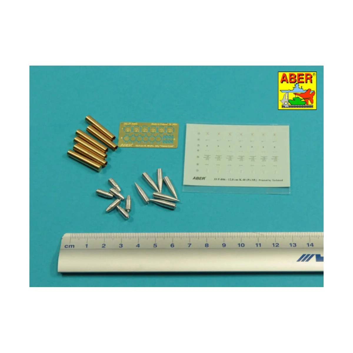 German ammunition set for12, 8cm K.40 (Pz.Sfl.) Sturer Emil, 1/35 -...