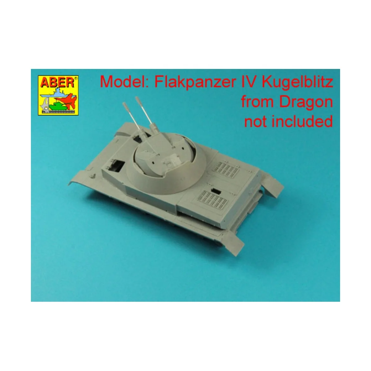 German 3CM Flak 103 two barrels for Kugelblitz tanks, 1/35 - Aber M...