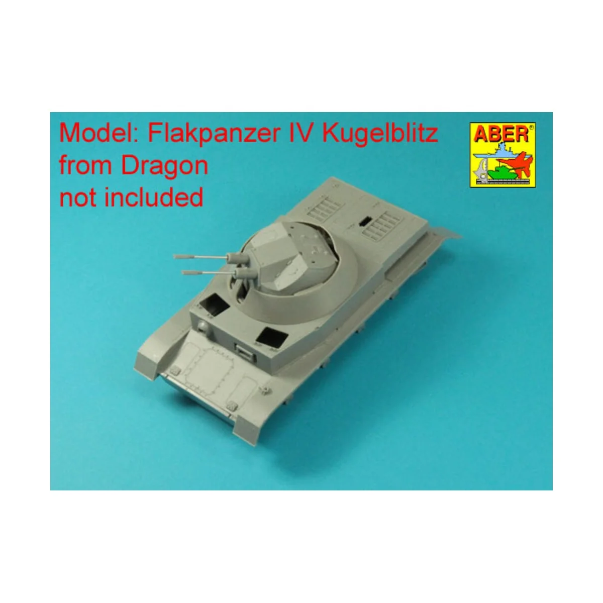 German 3CM Flak 103 two barrels for Kugelblitz tanks, 1/35 - Aber M...