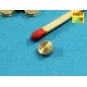 Round clips for Soviet 7, 62mm czkm DTZ, 1/35 - Aber Models 35 P-28