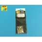 Round clips for Soviet 7, 62mm czkm DTZ, 1/35 - Aber Models 35 P-28