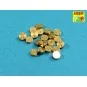 Round clips for Soviet 7, 62mm czkm DTZ, 1/35 - Aber Models 35 P-28