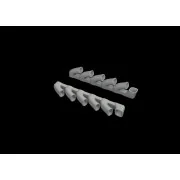 Il-2 exhaust stacks for Tamiya - Eduard Accessories 648588