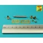 Germ. 10, 5 cm L/28 Barrel for StuH 42 early, 1/35 - Aber Models 35...