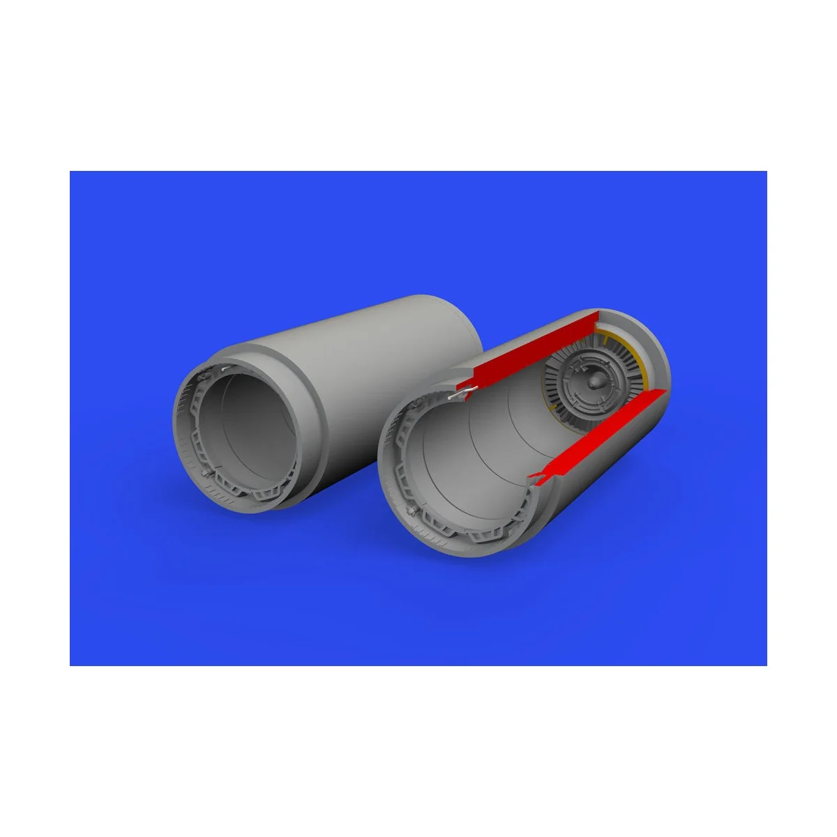 MiG-19 exhaust nozzles for Eduard/Trumpeter - Eduard Accessories 64...