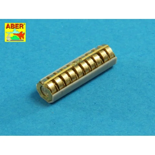 Round clips for Soviet 7, 62mm czkm DTZ, 1/35 - Aber Models 35 P-28