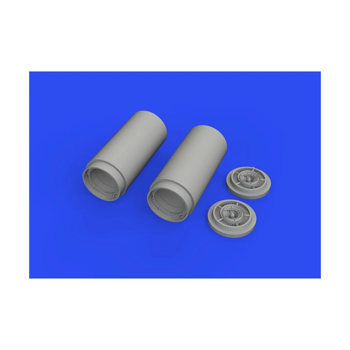 MiG-19 exhaust nozzles for Eduard/Trumpeter, 1/48 - Eduard Accessor...